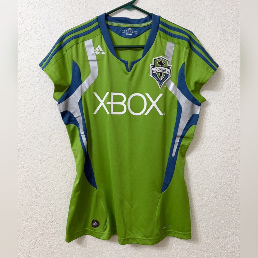 Adidas Seattle Sounders FC MLS Soccer XBOX Jersey - L